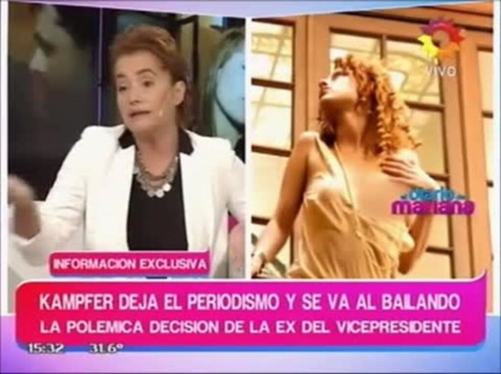 Picante cruce al aire de Nancy Pazos con Mercedes Ninci