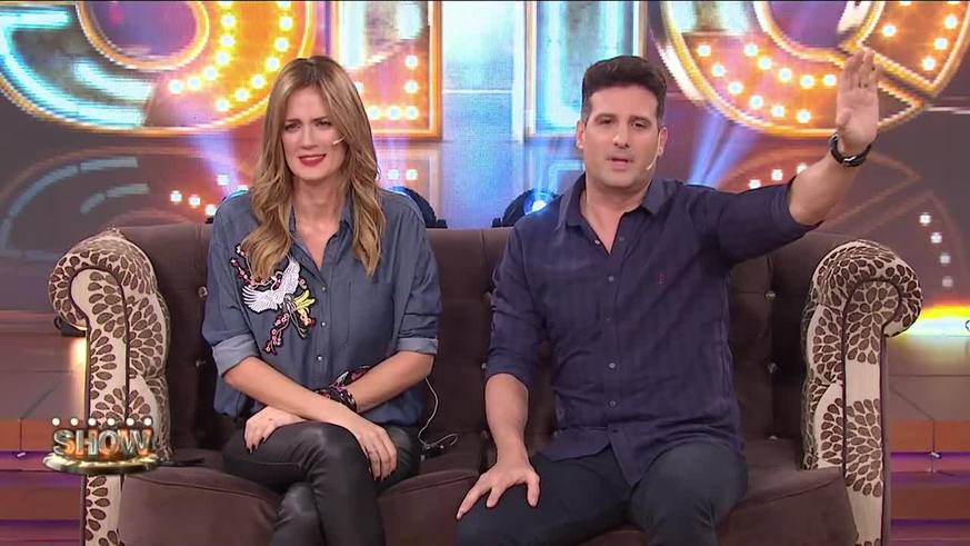 Diego Latorre junto a Yanina en Showmatch
