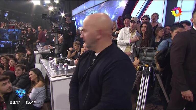 El Gigoló reapareció en el estudio de ShowMatch