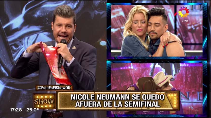 El secreto de Ángel de Brito a Pampita tras la eliminación de Nicole Neumann de ShowMatch