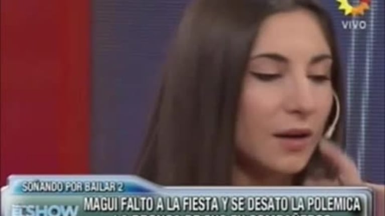 Magui reveló el motivo por el que faltó a la fiesta de Soñando por bailar 2