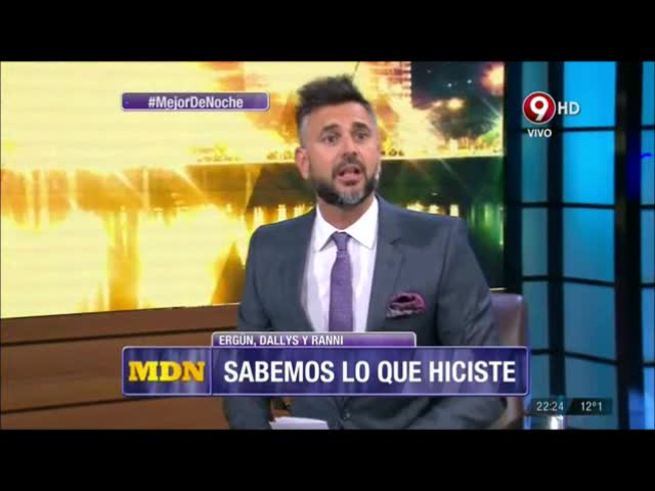 Dallys Ferreira mostró sus habilidades con la lengua en Mejor de noche