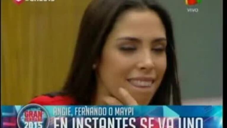 Maipi se fue de la casa de Gran Hermano 2015 con el 56,6% de los votos