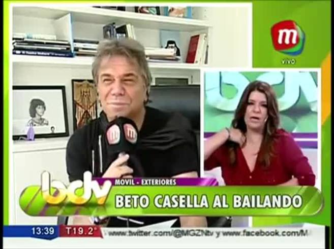 Beto Casella al Bailando, con Campi: "Cuando me llamaron pensé, ¿me voy a hacer el antisistema?