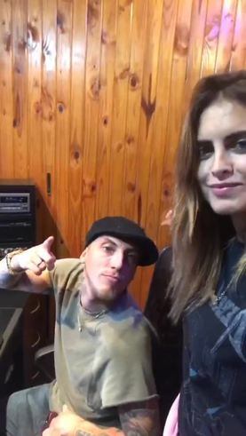 Silvina Luna y El Polaco cantaron juntos
