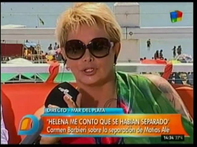 Carmen Barbieri y un tenso momento en vivo con Juana Repetto