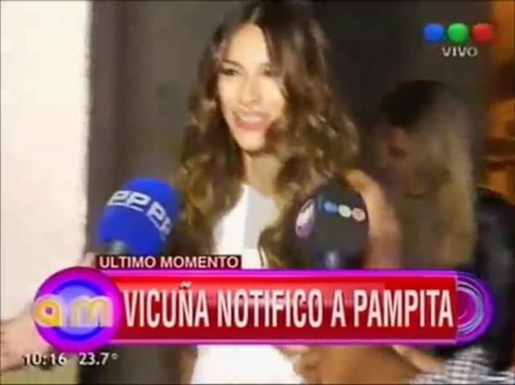 Pampita habló de su escandalosa separación de Vicuña