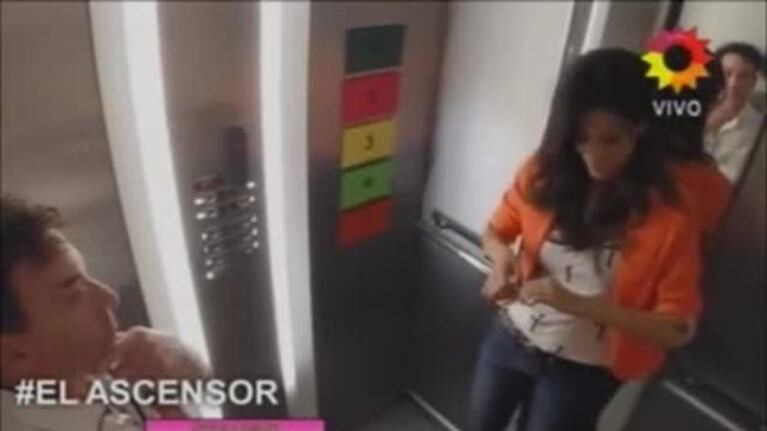Silvina Escudero y Aníbal Pachano, solos en El Ascensor tras la pelea: se dijeron todo en la cara... ¿y se amigaron?