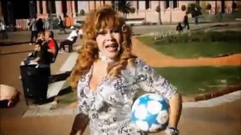 El insólito videoclip que La Tigresa del Oriente grabó en la Casa Rosada
