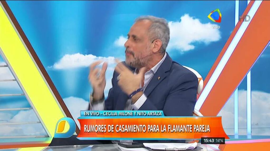 Nito Artaza y Cecilia Milone hablaron de sus deseos de casarse, ¿y tener hijos?