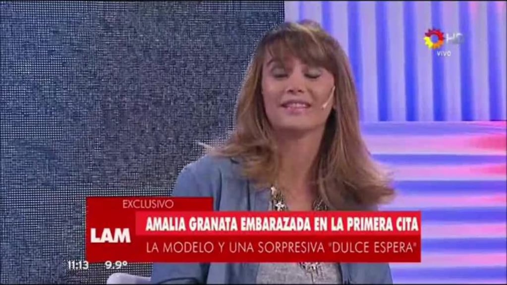 La pregunta animal de Analía Franchín a Amalia Granata en Los Ángeles de la Mañana