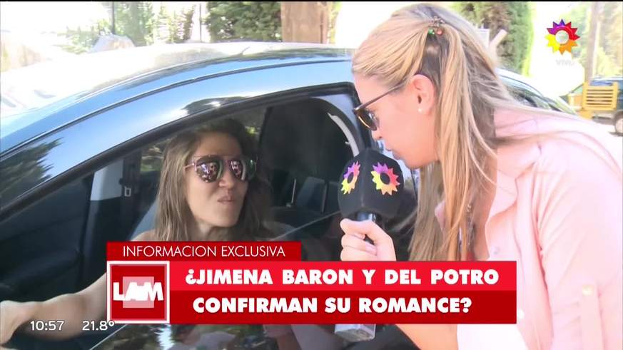 Jimena Barón habló de su romance con Juan Martín del Potro