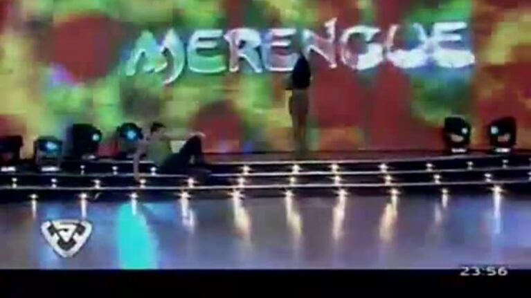 El explosivo merengue de Adabel Guerrero en Bailando