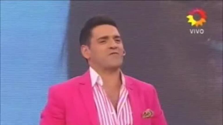 Moria Casán volvió con Bruno Spinetto y... ¡él apareció en TV usando ropa de ella!