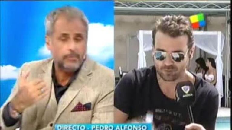 Pedro Alfonso y las divertidas chicanas por la "vigilancia" de Paula Chaves: "Es bastante celosa, pero confía en mí"