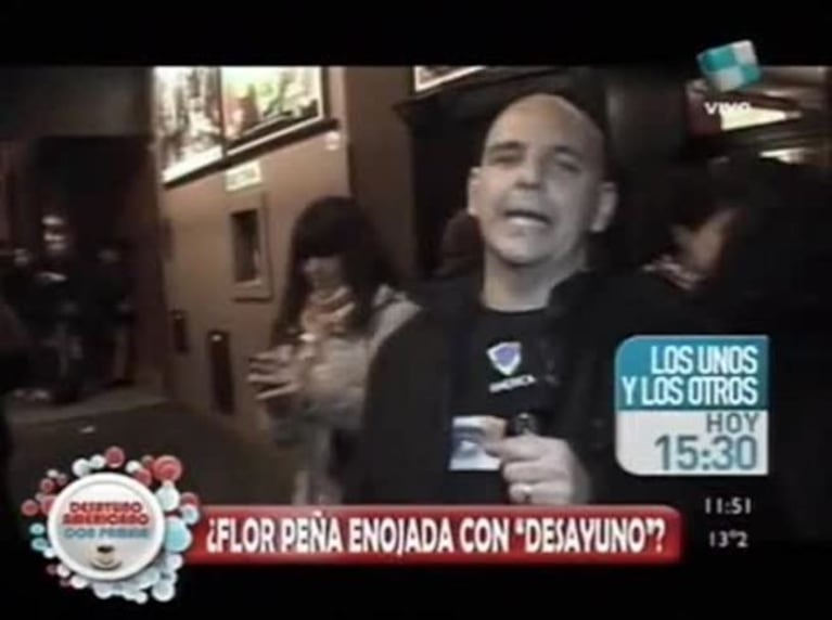 ¡Llegó el día! Florencia Peña se amigó con Desayuno Americano