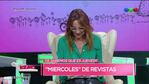 Las caras de Agustina Kämpfer mientras Vero Lozano hacía pícaros comentarios de su embarazo en TV