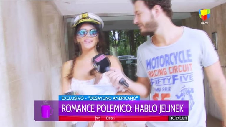 Karina Jelinek habló de su romance con Alberto Czernikowski