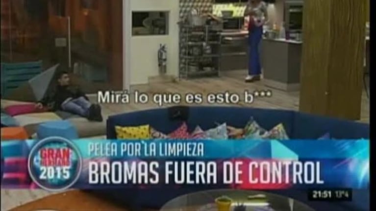 Descontrol total en Gran Hermano 2015