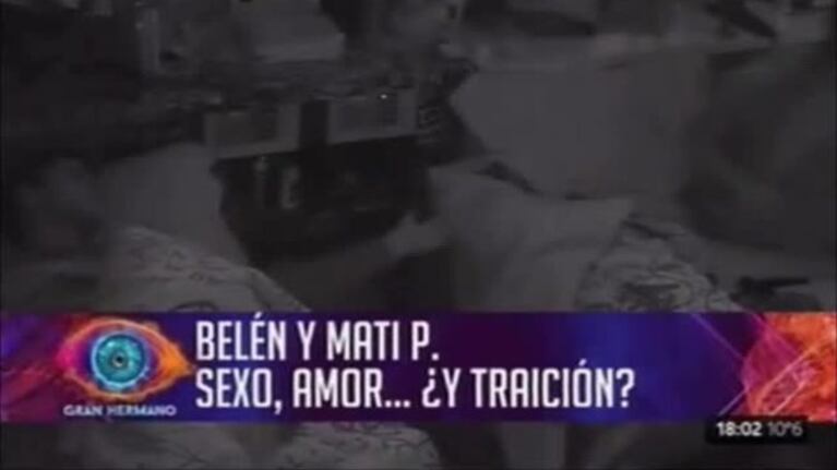 La noche de sexo de Belén y Matías P. en Gran Hermano 2016