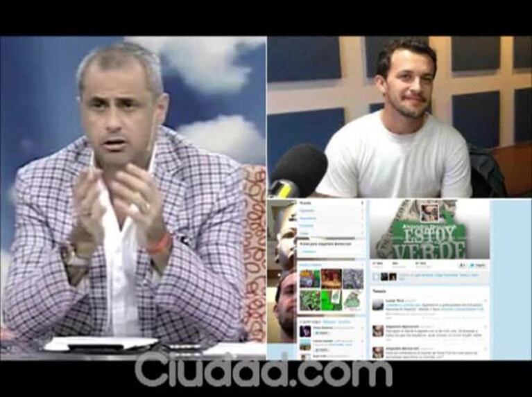 Jorge Rial, furioso con un polémico tweet de un periodista sobre la muerte de Ricardo Fort y la prensa