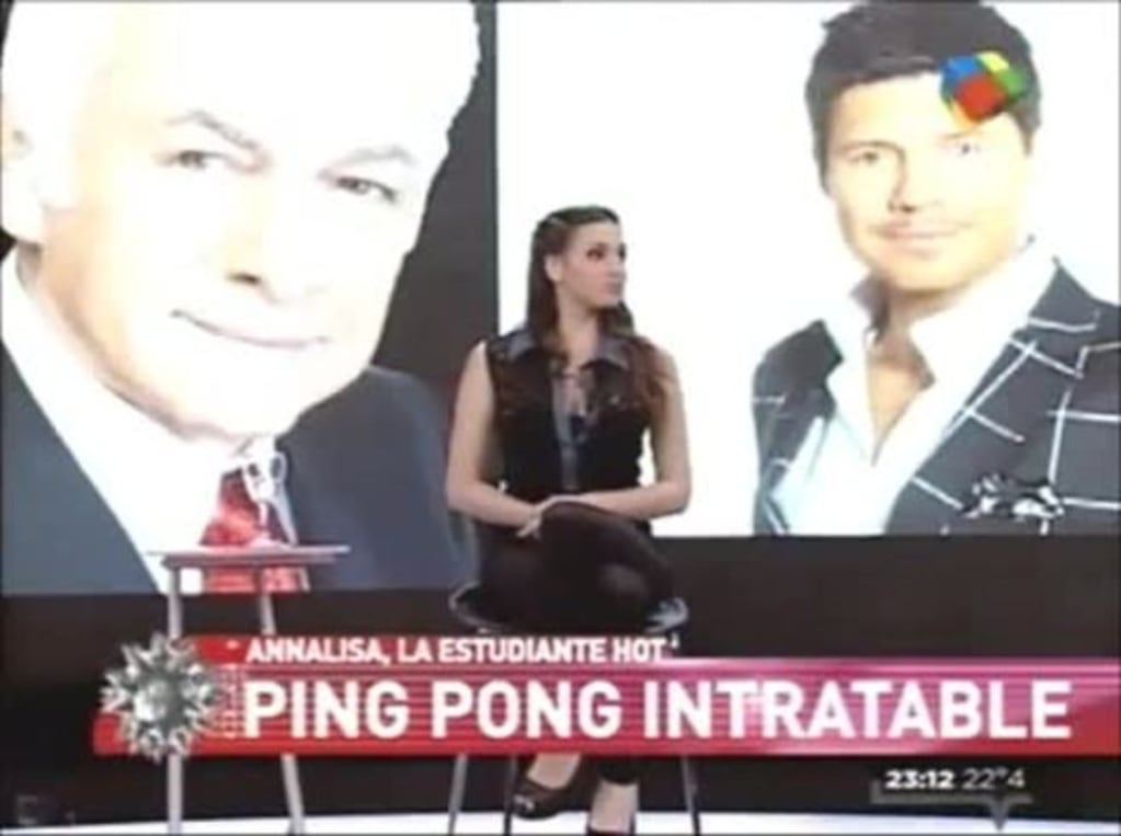 Las desopilantes respuestas de Annalisa Santi en el ping pong de Intratables: ¡todos tentados!