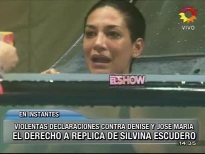 La respuesta de Silvina Escudero a José María Listorti