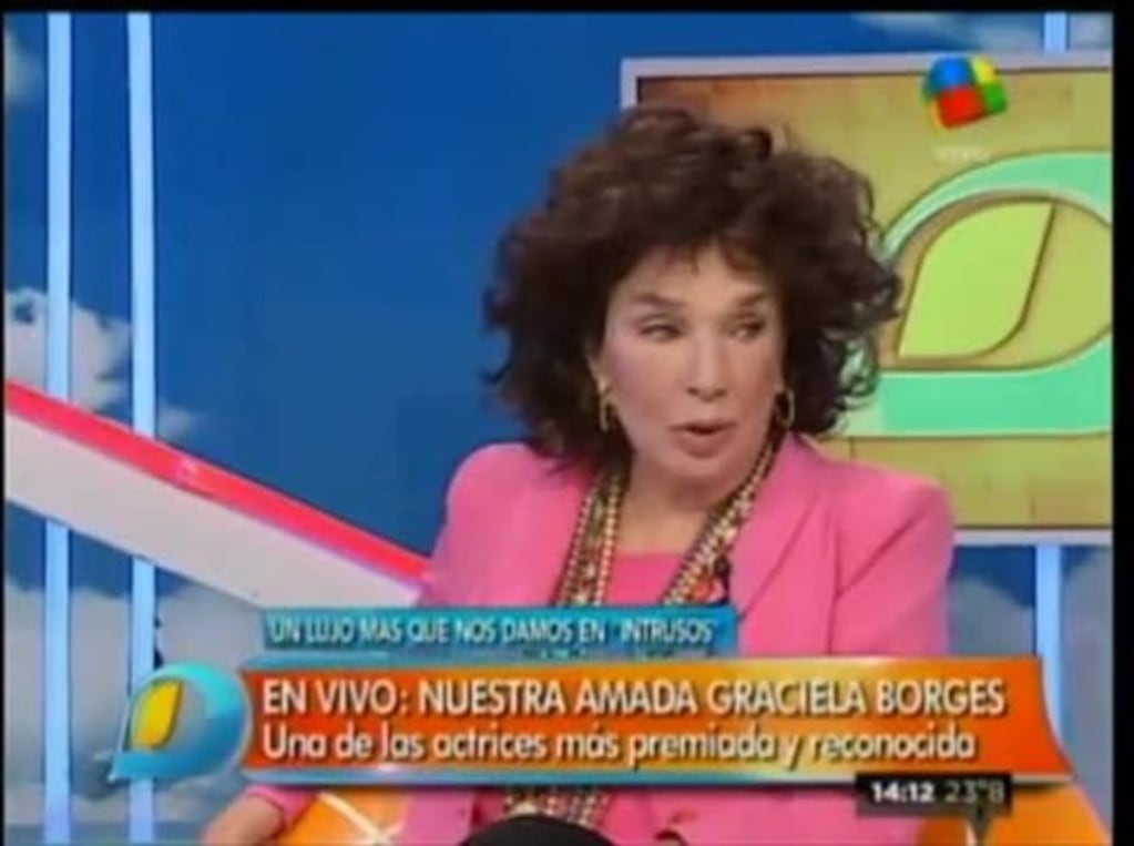 La anécdota de Graciela Borges sobre la relación de su nieta con Moria Casán