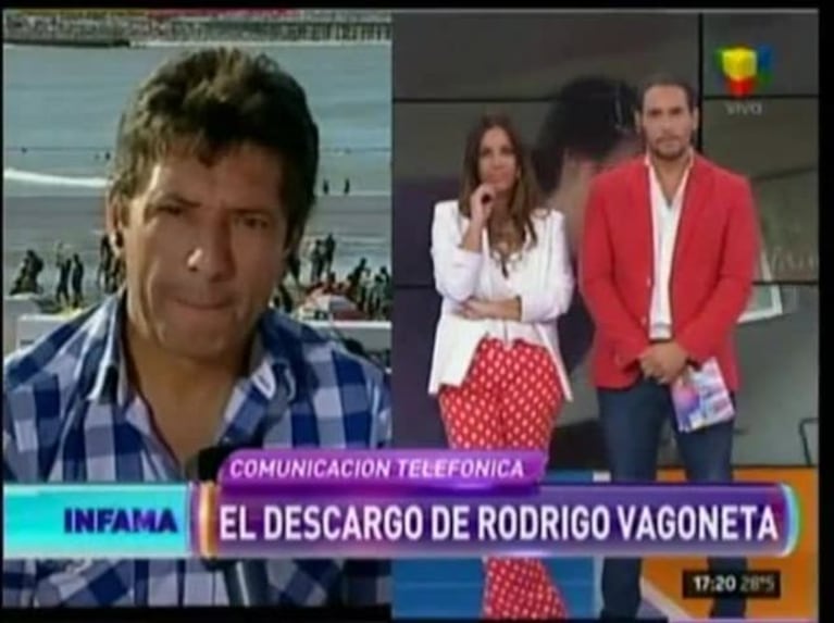 Rodrigo Vagoneta se retiró de la obra de Sergio Gonal en estado de ebriedad: "Fui a ver el espectáculo con unas copas de más y me desubiqué"
