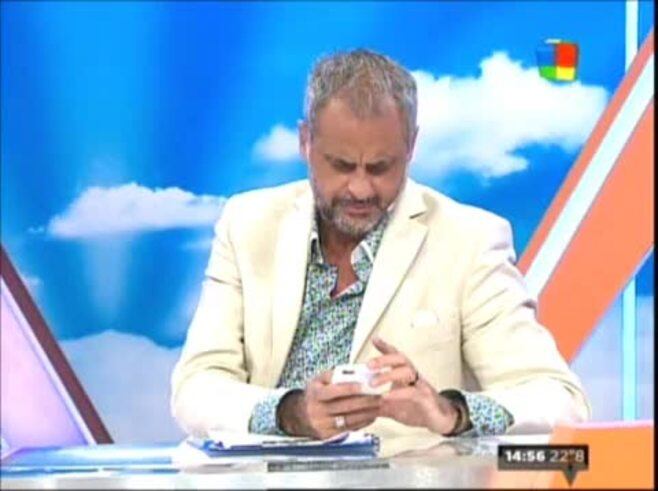 Jorge Rial reveló unos picantes mensajes de Martín Redrado y Luciana Salazar