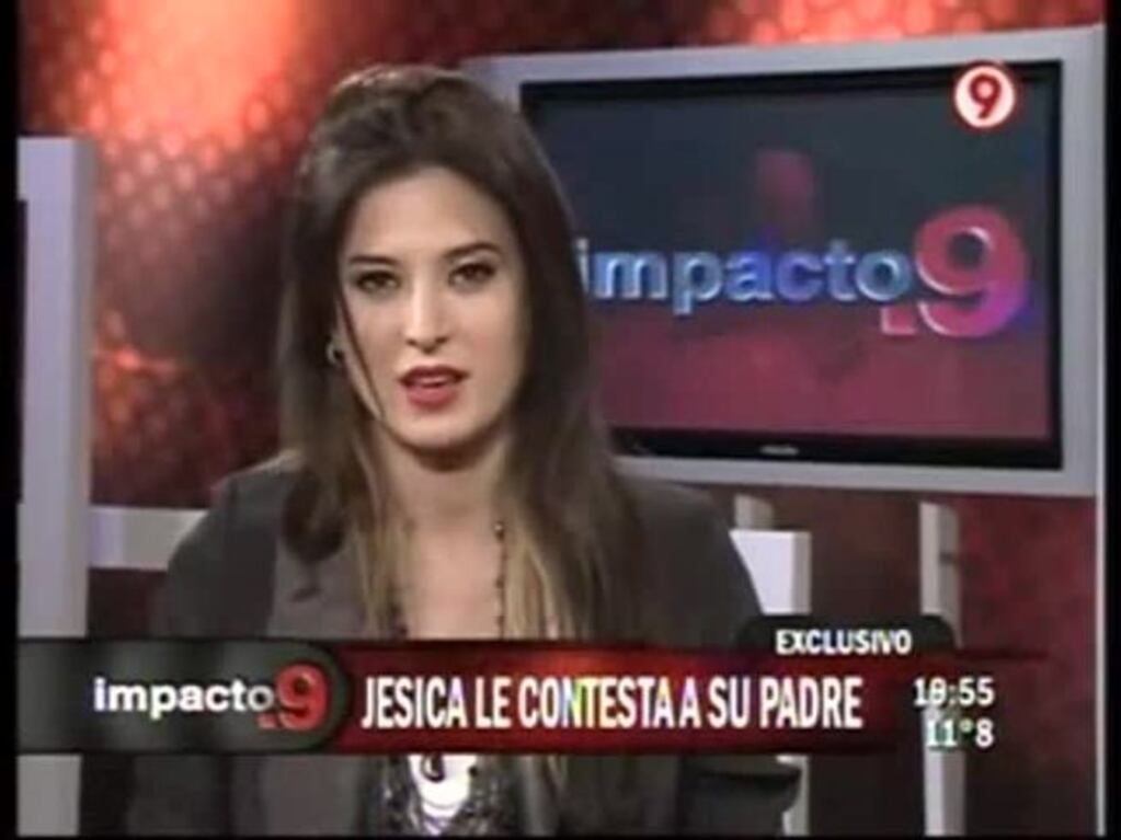 Jésica Cirio le respondió a su padre a través de su programa