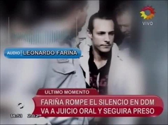 Fariña habló desde la cárcel: "Me faltaría una novia"