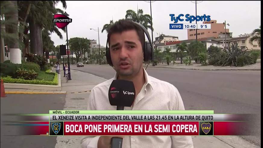 El casi accidente fatal del que fue testigo un periodista de TyC Sports en Ecuador
