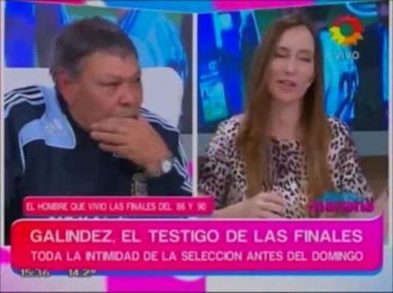 ¡Qué momento! Galíndez tuvo un percance en vivo, pidió ir al baño... ¡y Mariana Fabbiani se fue detrás de él!