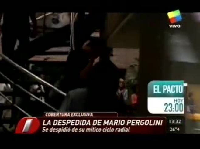 Así fue la emotiva despedida de Mario Pergolini de Rock 