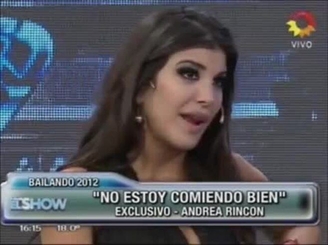 Andrea Rincón contó por qué lloró en ShowMatch: "Antes de bailar mi novio me agredió"