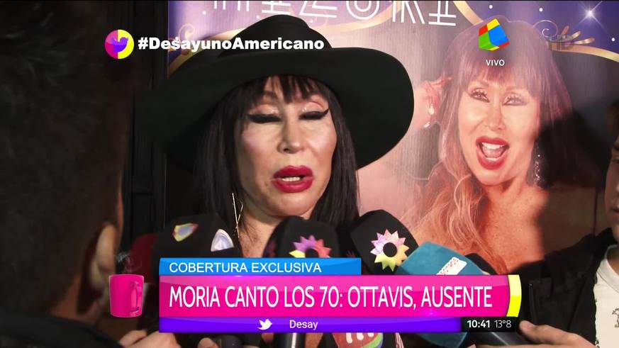 Moria Casán defendió a José María Muscari