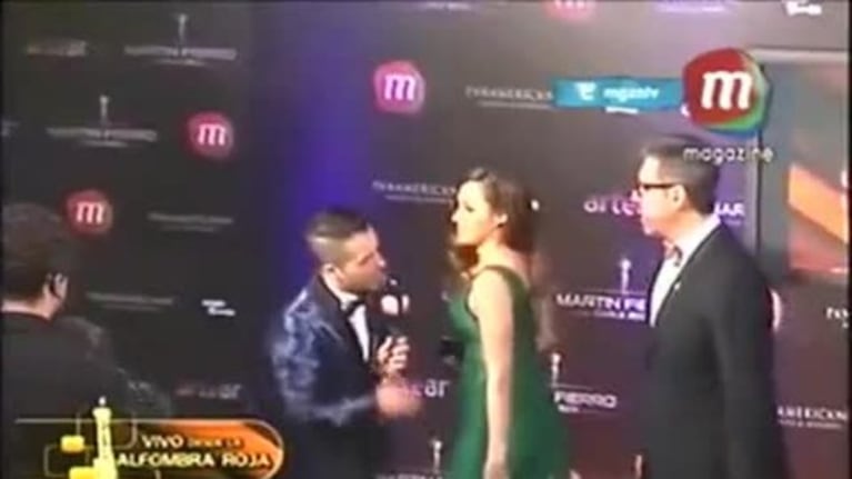 Martín Fierro de Cable 2013: Belén Francese y un comentario "incómodo" de su novio