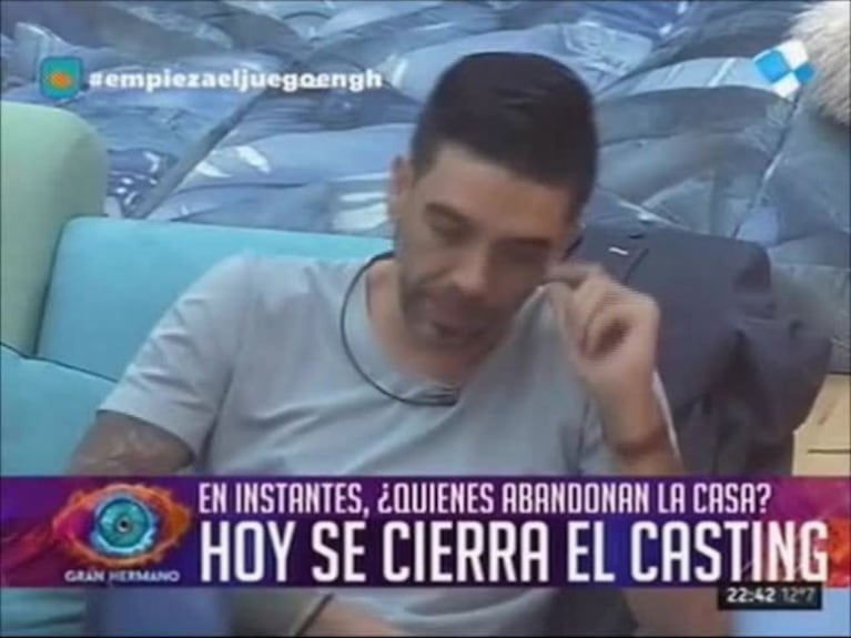 El descargo de Lucas tras ver el tape con la pelea completa en GH 2016