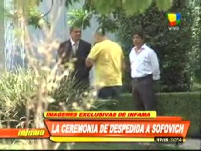 Las imágenes del último adiós a Gerardo Sofovich