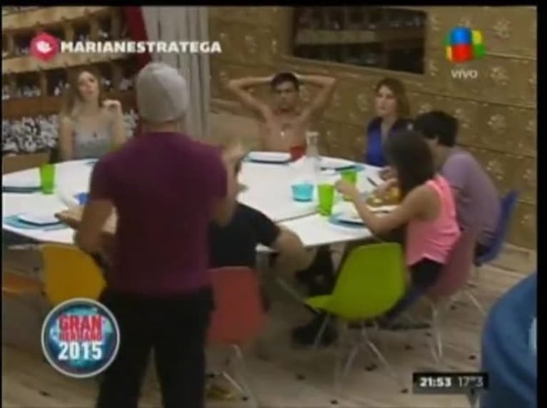 Marian y Nicolás de Gran Hermano 2015 se dijeron de todo: mirá la fuerte pelea 
