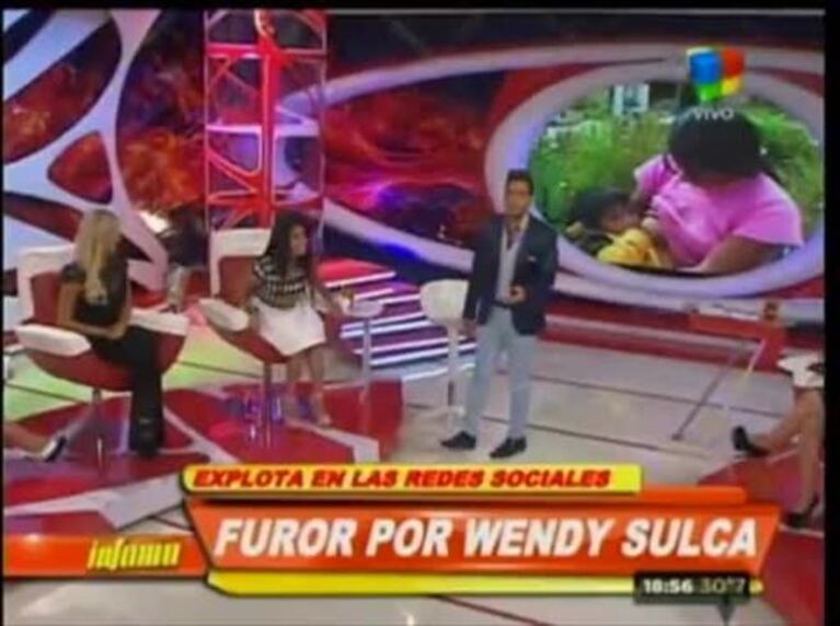 ¡Creció la nena! Wendy Sulca se presentó en Infama: mirá el video