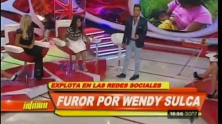 ¡Creció la nena! Wendy Sulca se presentó en Infama: mirá el video