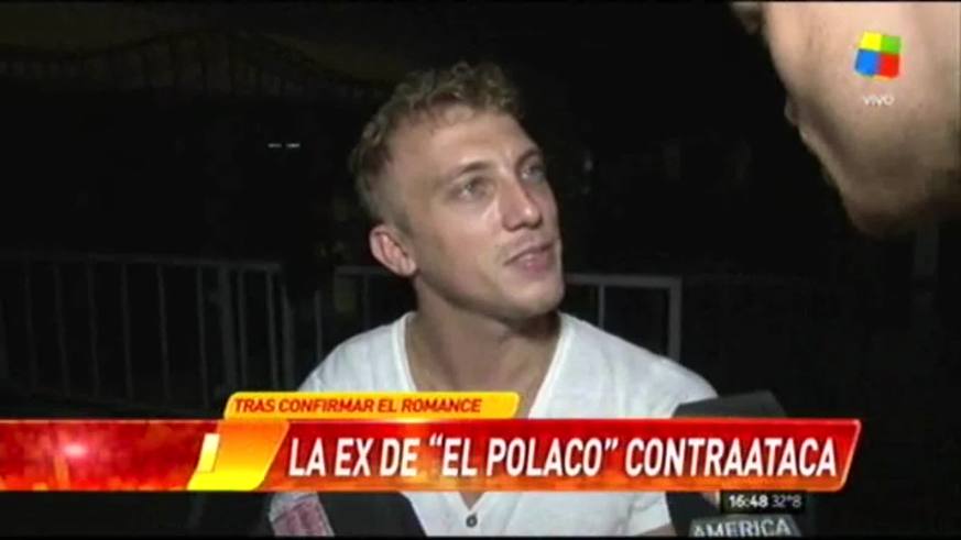 La reacción de El Polaco cuando le preguntaron si se casaría con su novia