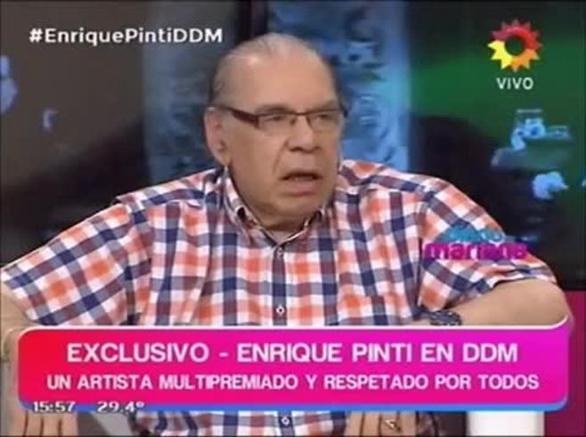 La confesión de Enrique Pinti en El diario de Mariana: "Nunca me he enamorado, pero me he calentado como pava de lata”