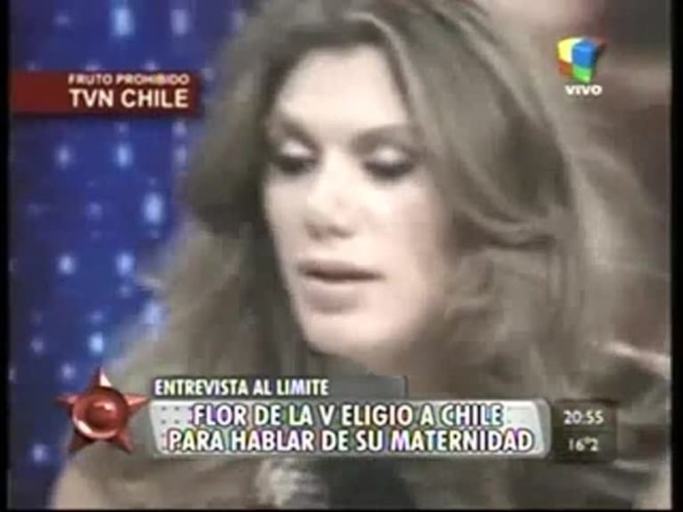 La polémica entrevista a Florencia de la V en Chile