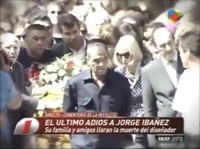 El estremecedor último adiós a Jorge Ibáñez