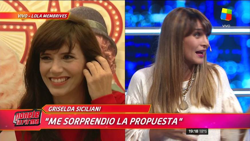 Griselda Siciliani reveló qué decía el mensaje que le envió Suar antes del estreno de Sugar: “Me conoce más que nadie, me dijo mostrá de qué estás hecha”