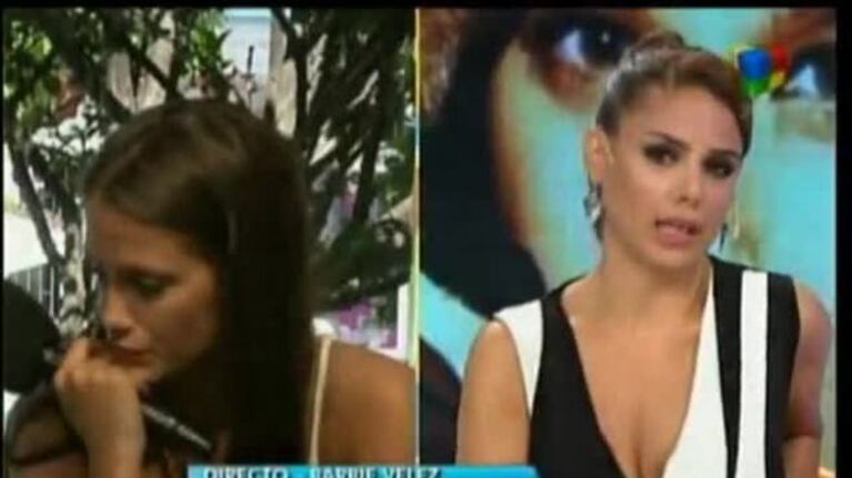 Barbie Vélez reveló que tuvo una charla con José María Muscar antes de la noche de la polémica