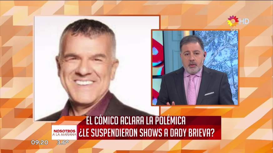Dady Brieva suspendió sus shows en el NOA y se justificó: "Vendí 150 entradas para un teatro de 800 butacas"